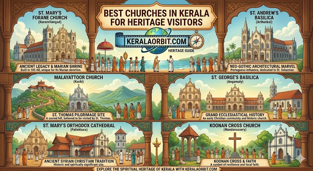 Best Churches in Kerala for Heritage Visitors
