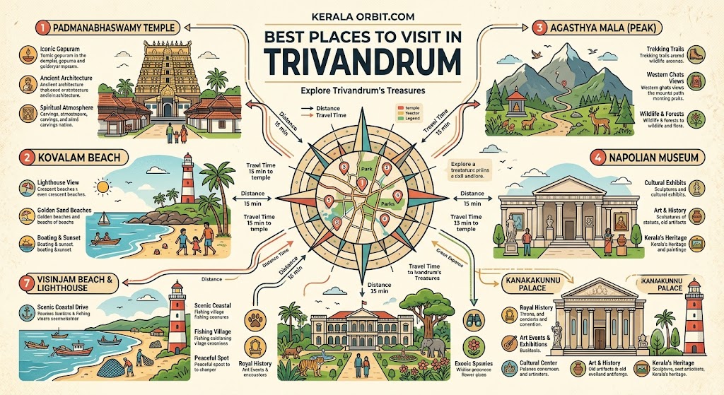 Best Places to Visit in Trivandrum