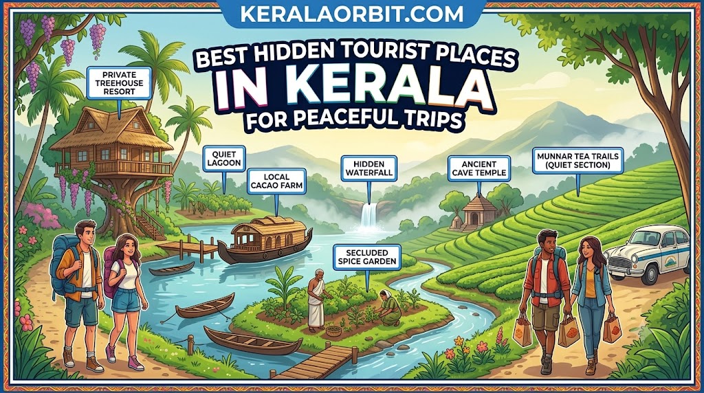 Best Hidden Tourist Places in Kerala for Peaceful Trips