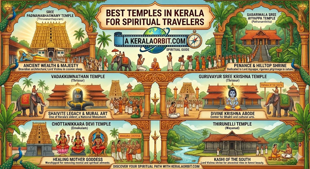 Best Temples in Kerala for Spiritual Travelers